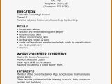 Sample Resume for High School Kid 7 Ideal Free High School Resume Template for 2020 High School …