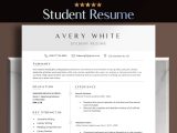 Sample Resume for Highschool Students with Little Work Experience High School Student Resume with No Work Experience Template – Etsy