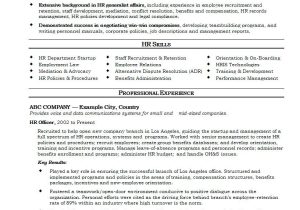 Sample Resume for Hr Recruiter Position 21 Best Hr Resume Templates for Freshers & Experienced – Wisestep