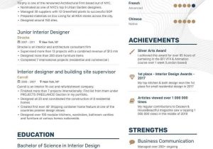 Sample Resume for Interior Designer Fresher Graphic Designer Cv India
