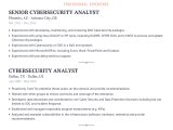 Sample Resume for It Security Analyst Cyber Security Analyst Resume Example with Content Sample Craftmycv