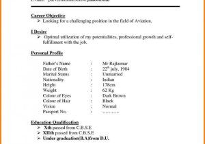 Sample Resume for Jobs In India Resume format India – Resume format Simple Resume format, Job …