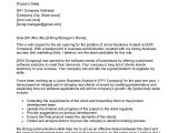 Sample Resume for Junior Business Analyst Position Junior Business Analyst Cover Letter Examples – Qwikresume