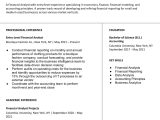 Sample Resume for Junior Financial Analyst Entry-level Financial Analyst Resume Examples In 2022 …