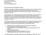 Sample Resume for Junior Financial Analyst Junior Financial Analyst Cover Letter Examples – Qwikresume