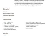 Sample Resume for Junior Level Developer On C C Entry-level software Engineer Resume (template, Sample, Tips …