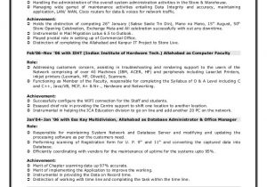 Sample Resume for L1 Support Engineer L1 Support Engineer Resume