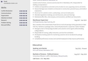 Sample Resume for Law Clerk Personal Injury Law Clerk Resume Sample, Example & How to Write Tips 2022 …
