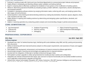 Sample Resume for Lead software Engineer software Engineer Resume Examples & Template (with Job Winning Tips)