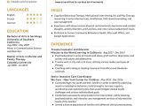 Sample Resume for Lead therapist Position Lmft Resume Sample 2022 Writing Tips – Resumekraft