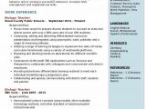 Sample Resume for Lecturer In Biology Biology Teacher Resume Samples
