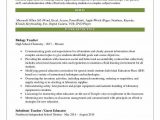 Sample Resume for Lecturer In Biology Biology Teacher Resume Samples