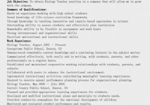 Sample Resume for Lecturer In Biology Resume Samples Biology Teacher Resume Sample Sample Resume for Lecturer In Biology Resume Samples Biology Teacher Resume Sample