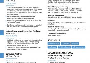 Sample Resume for Lecturer In Computer Science with Experience Pin On Free Templates Designs