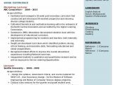 Sample Resume for Lecturer Position In University Sample Cv for Lecturer Position In University Pdf