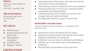 Sample Resume for Legal Billing Specialist Medical Billing and Coding Specialist Resume Examples In 2022 …
