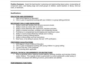 Sample Resume for Let Passer Teacher 23 Teaching assistant Cover Letter In 2020