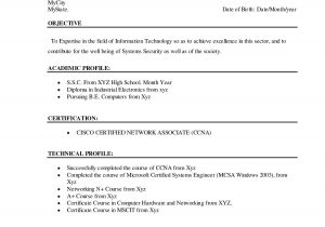 Sample Resume for Linux System Administrator Fresher Linux Admin Resume Sample – Salescvfo
