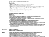Sample Resume for Linux System Administrator Fresher Linux Systems Administrator Resume Samples Velvet Jobs
