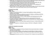 Sample Resume for Logistics Manager In India top Rated Logistic Manager Cv Template Addictips