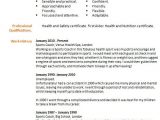 Sample Resume for Long Term Unemployed Long Term Unemployed Cv Example Template Learnist