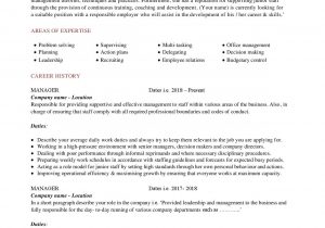 Sample Resume for Long Term Unemployed Long Term Unemployment Cv Template • Invitation Template Ideas