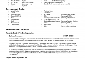 Sample Resume for Manual Testing with 1 Year Experience top Rated Manual Testing Resume Sample for 1 Year
