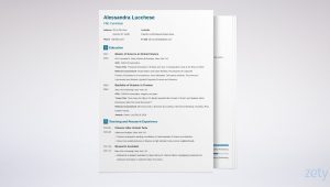 Sample Resume for Master S Admission Resume for Graduate School Application [template & Examples]