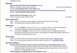 Sample Resume for Masters In Computer Science 13 Puter Science Graduate Resume Template Samples