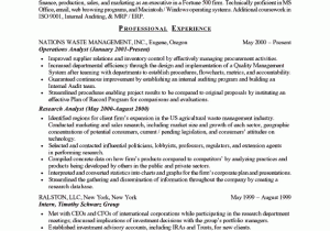 Sample Resume for Mba College Admission Business School Admission Resume