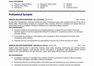 Sample Resume for Medical Billing and Coding Student 11 Medical Billing Resume Example Collection