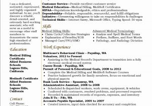 Sample Resume for Medical Billing and Coding Student 17 Medical Billing and Coding Resume Sample Cprojects — Db