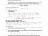 Sample Resume for Medical Billing and Coding with No Experience Entry-level Clinical Data Specialist Resume Sample Monster.com