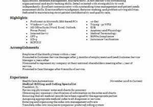 Sample Resume for Medical Coding and Billing Medical Billing Resume – Laustereo