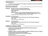 Sample Resume for Medical Technologist Fresh Graduate Philippines Fresh Graduate Resume Science and Technology