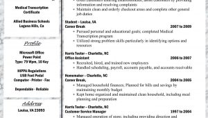 Sample Resume for Medical Transcriptionist with Experience Pin On Own My Own Business