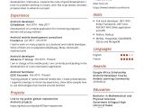 Sample Resume for Mobile Application Developer android Developer Resume Sample 2021 Writing Guide & Tips …