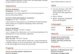 Sample Resume for Mobile Testing android android Developer Resume Sample 2021 Writing Guide & Tips …