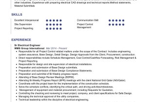 Sample Resume for Modem System Test Engineer Sr Electrical Engineer Resume Example 2022 Writing Tips …