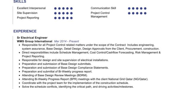 Sample Resume for Modem System Test Engineer Sr Electrical Engineer Resume Example 2022 Writing Tips …