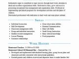 Sample Resume for Montessori assistant Teacher Montessori assistant Teacher Resume Example Living
