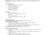 Sample Resume for Montessori Lead Teacher Sample Montessori Teacher Resume Pdf Montessori Education …