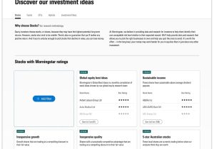 Sample Resume for Morningstar Financial tool Morningstar Investor – Research, Ratings & tools for Investors