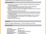 Sample Resume for Ms Application In Us Latest Resume format In Ms Word