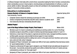 Sample Resume for Ms In Us Computer Science Free 8 Sample Puter Science Resume Templates In Ms