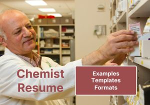Sample Resume for Msc Analytical Chemistry Freshers Chemist Resume: Templates, Examples & Essential Skills Cakeresume