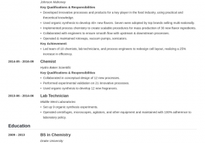 Sample Resume for Msc Chemistry Freshers Download Bsc Chemistry Fresher Resume format Download Fresher