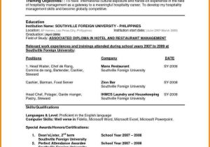 Sample Resume for Msc It Freshers Resume format for Msc Zoology – Resume format Best Resume format …