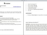 Sample Resume for Net Developer Fresher Resume format for Fresher and Experience