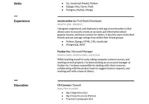 Sample Resume for New Grad In Computer Science 6 Computer Science Resume Examples for 2021 by Lane Wagner …